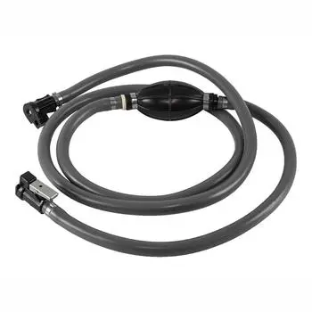 Шланг топливный 8мм с грушей армир без фиттингов С24634