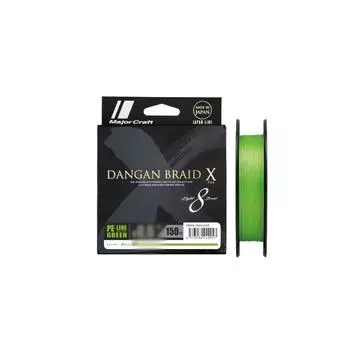 Шнур DANGAN BRAID зеленый 150 м MAJOR CRAFT