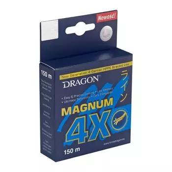 Шнур Magnum 4X 150 м Gray Dragon