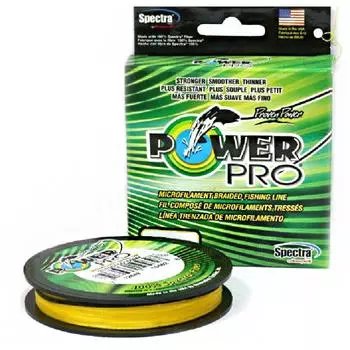 Шнур Power Pro 135 м Hi-Vis Yellow