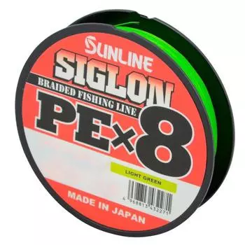 Шнур SIGLON PE8 150M (Light Green) Sunline