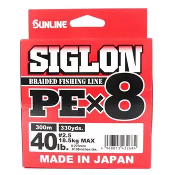 Шнур SIGLON PE8 150M (Light Green) Sunline