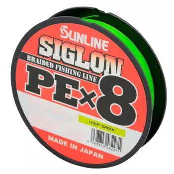 Шнур SIGLON PE8 150M (Light Green) Sunline