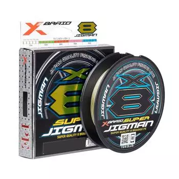 Шнур X-Braid Super Jigman X8 200 м Multicolor YGK