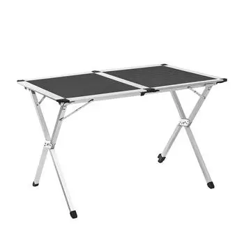 Стол складной столешница алюминий (HS-TA-321) Helios