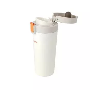 Термокружка "БИОСТАЛЬ-CROSSTOWN" 0,4л шампань (NMT-400 W) Biostal