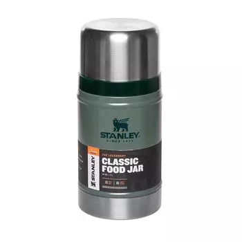 Термос для еды STANLEY Classic 0.7L Темно-зеленый (10-07936-003)