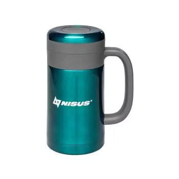 Термос-кружка с ручкой + ситечко 450мл NA.TMK-HBG-450-13 Nisus