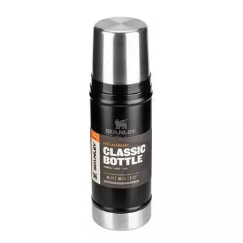 Термос STANLEY Classic 0.47L Черный (10-01228-073)
