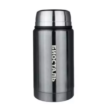 Термос суповой с широкой горловиной 0,75 л с ложкой (NTS-750V) Biostal