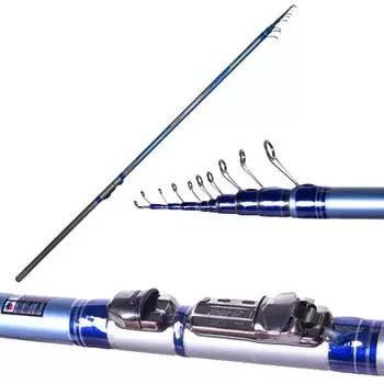 Удилище проводочное Princess с кольцами 4m карбон арт. 3110-400 RUBICON