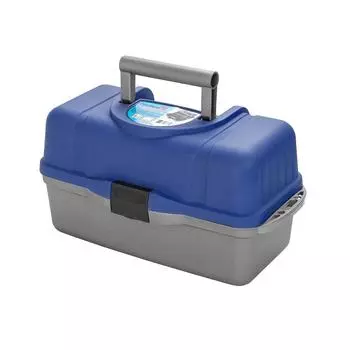 Ящик для инструментов трехполочный синий Helios