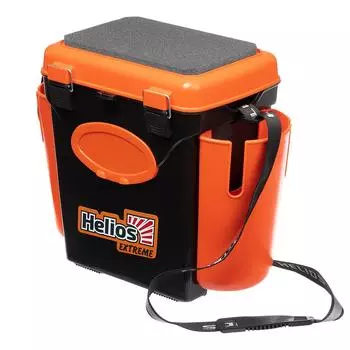 Ящик FishBox односекционный 10л оранжевый Helios