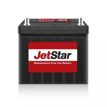 Аккумулятор JetStar 75D23R, 60Ач, CCA 500А, необслуживаемый