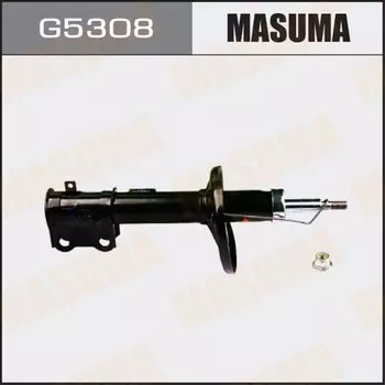 Амортизационная стойка Masuma газомасляная двухтрубная, левая, арт. G5308 (аналог KYB 333287)