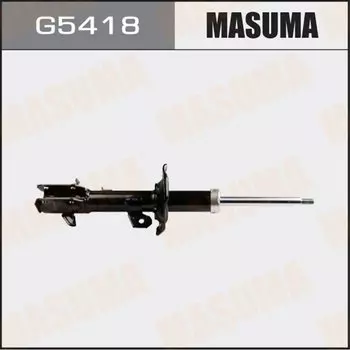 Амортизационная стойка Masuma газомасляная двухтрубная, левая, арт. G5418 (аналог KYB 333397)