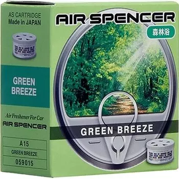 Ароматизатор Eikosha Spirit Refill "ЗеленыйБриз", меловой, баночка, 40г