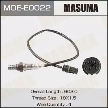Датчик кислородный MASUMA, BMW X6 M(F86), X5 (F15) / S63B44B, N52B30, N52B25