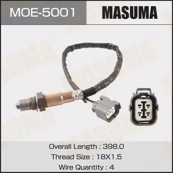 Датчик кислородный MASUMA, JAZZ / L12A4, L13A1, L13A6