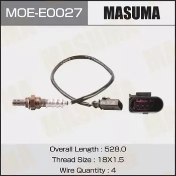 Датчик кислородный MASUMA, SKODA FABIA, RAPID, VOLKSWAGEN PASSAT / BSF, CALA, CFNA