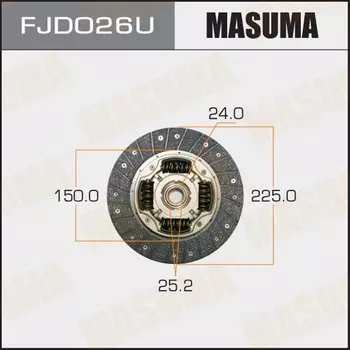 Диск сцепления MASUMA 225*150*24*25.2