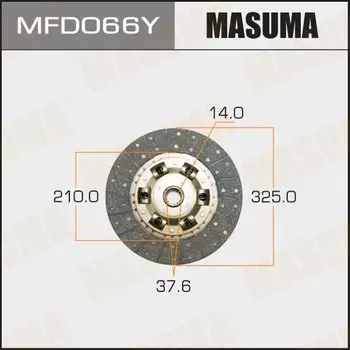 Диск сцепления MASUMA 325*210*14*37.6 (1/5)