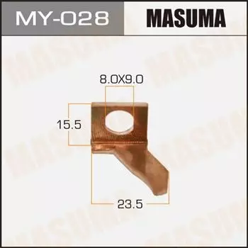 Фасовка Контакт тяг.реле на стартер "Masuma", уп.1шт
