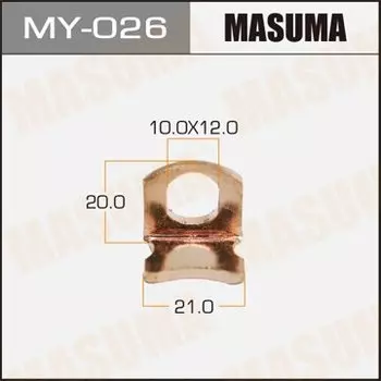 Фасовка Контакт тяг.реле на стартер "Masuma", уп.1шт