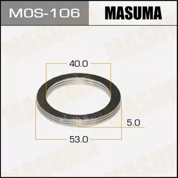 Фасовка Упл.кольцо под вых.коллект."Masuma" 40х53, уп.2шт