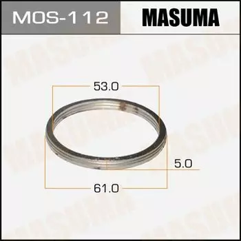 Фасовка Упл.кольцо под вых.коллект."Masuma" 53х61, уп.2шт