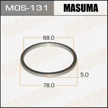 Фасовка Упл.кольцо под вых.коллект."Masuma" 68х78, уп.2шт