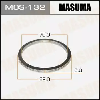Фасовка Упл.кольцо под вых.коллект."Masuma" 70х82, уп.2шт