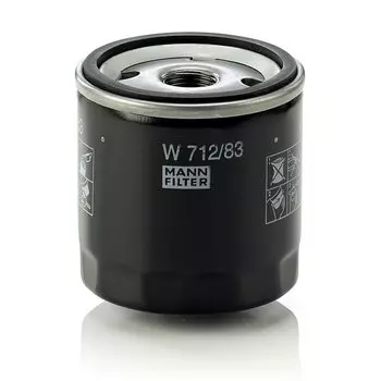 Фильтр масляный MANN-FILTER, арт. W712/83