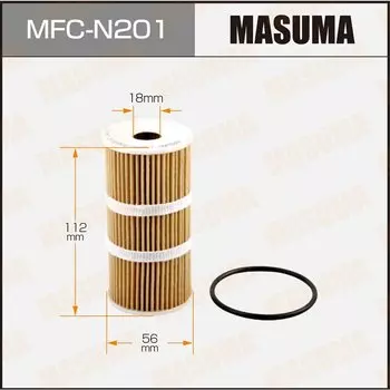 Фильтр масляный Masuma, арт. MFC-N201