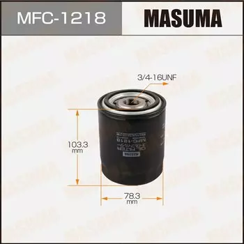 Фильтр масляный Masuma C-207L, арт. MFC-1218