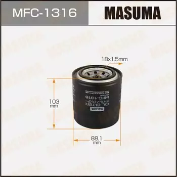 Фильтр масляный Masuma C-305, арт. MFC-1316