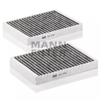 Фильтр салонный MANN-FILTER угольный, арт. CUK2722-2