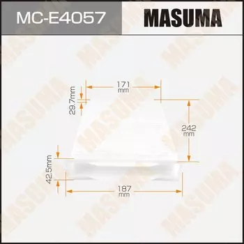 Фильтр салонный Masuma, арт. MC-E4057