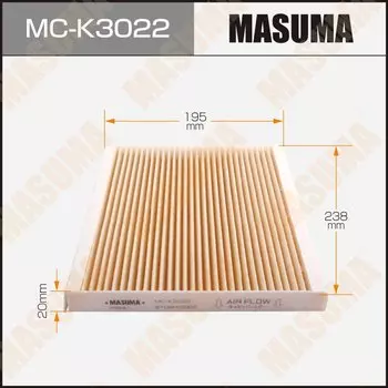 Фильтр салонный Masuma, арт. MC-K3022
