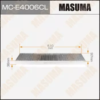 Фильтр салонный Masuma угольный, арт. MC-E4006CL