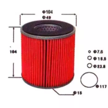 Фильтр топливный Sakura F-606