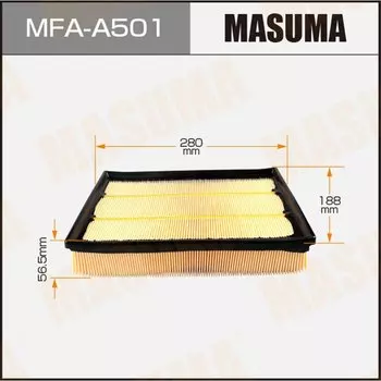 Фильтр воздушный Masuma A0265, арт. MFA-A501