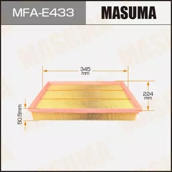 Фильтр воздушный Masuma A0354, арт. MFA-E433