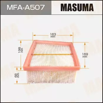 Фильтр воздушный Masuma A4507, арт. MFA-A507