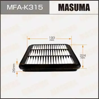 Фильтр воздушный Masuma A9209, арт. MFA-K315