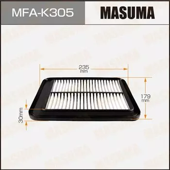 Фильтр воздушный Masuma A9318, арт. MFA-K305