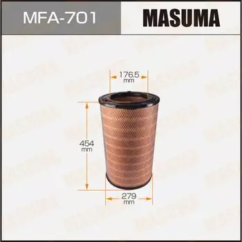 Фильтр воздушный Masuma A-578, арт. MFA-701