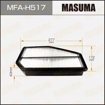Фильтр воздушный Masuma, арт. MFA-H517