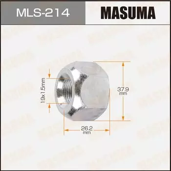 Гайка Masuma, для Mitsubishi, арт. MLS-214