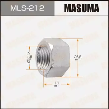 Гайка Masuma, для Toyota, арт. MLS-212